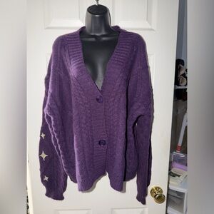 Speak Now Cardigan Taylors Version, Purple Cardigan Sweater